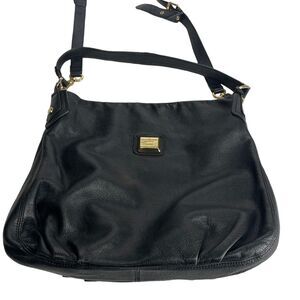 MARC by Marc Jacobs Black Leather Hobo Standard Supply Workwear
